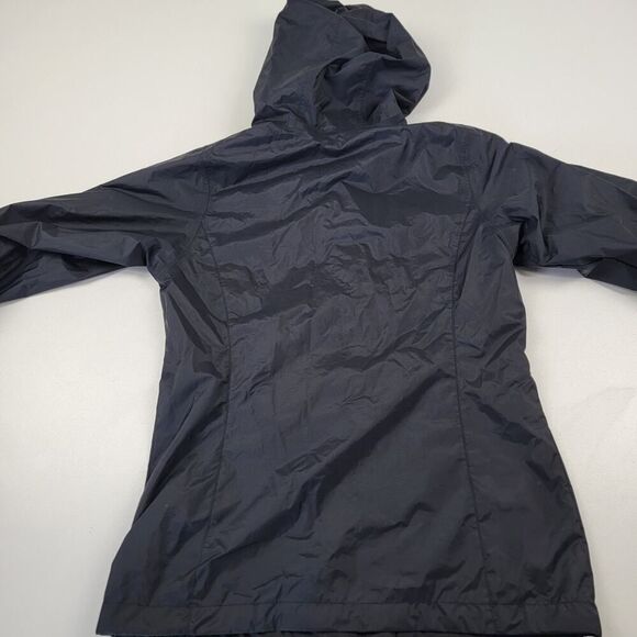Columbia Omni-tech Hooded Rain Jacket Black Full Zip Women's Sz XS Outdoor - Picture 11 of 15